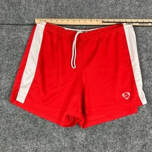 Nike Dri-FIT Shorts Mens Size XL Red White Athletic Running Moisture Wicking